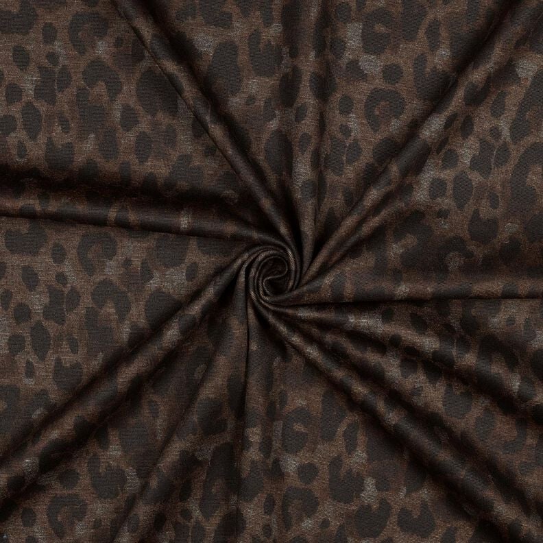 Romanit Jersey Léopard – marron foncé/noir,  image number 3