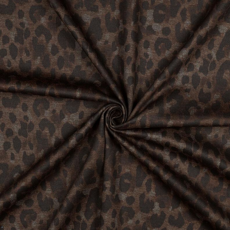 Romanit Jersey Léopard – marron foncé/noir, image number 3