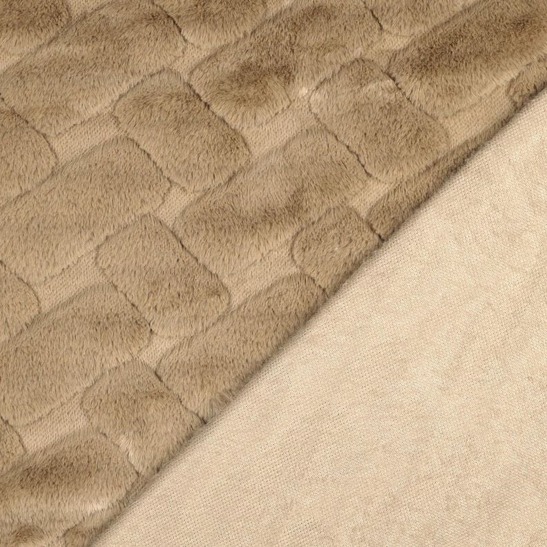 Fourrure synthétique Abstrait – sable,  image number 4