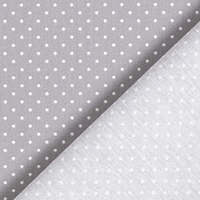 Popeline coton Petits pois – gris/blanc,  image number 6