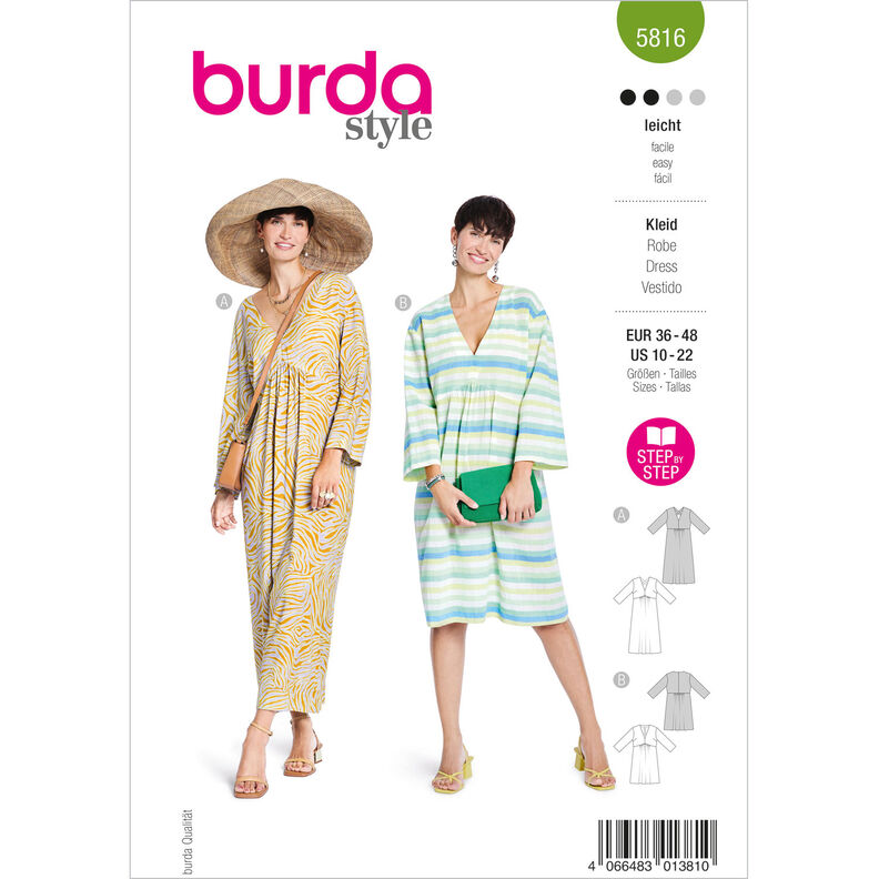 Robe | Burda 5816 | 36-48,  image number 1