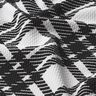 Jacquard en maille structuré à carreaux – noir/blanc,  thumbnail number 2