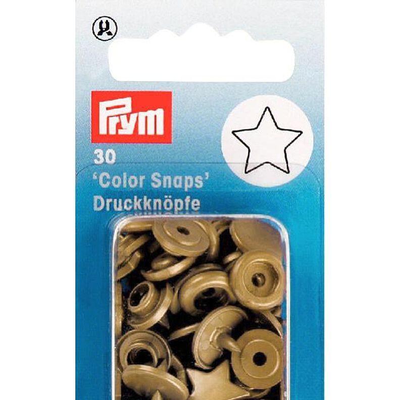 Boutons-pression Color métallique Snaps étoile 2 - dor métalliqueé| Prym,  image number 3