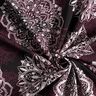 Jersey coton Mandalas | Glitzerpüppi – merlot/argent,  thumbnail number 3