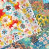 Coton enduit Blumenmeer – bleu océan/terre cuite,  thumbnail number 6