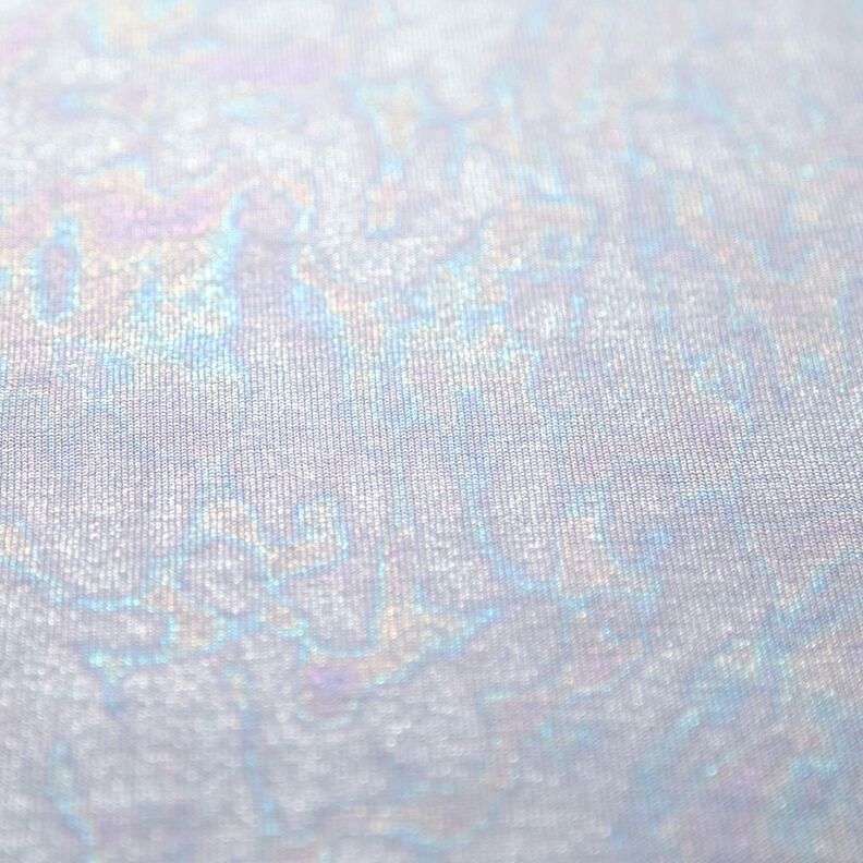 Tricot fin chiné effet brillant – bleu clair, image number 4