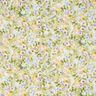 Chiffon Mer de fleurs recyclées – violet pastel/vert tilleul,  thumbnail number 1