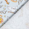 Cretonne Tissu sous licence «Harry Potter» Objets souvenirs de Gryffondor | Warner Bros. – argent,  thumbnail number 4