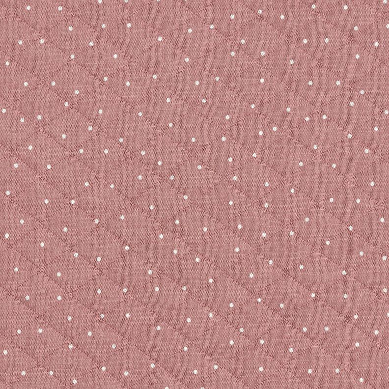 Double face Pois – vieux rose foncé, image number 1
