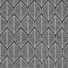 Tissu de décoration Jacquard Feuilles – anthracite,  thumbnail number 1