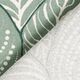 Tissu de décoration semi-panama feuilles simples – roseau,  thumbnail number 4