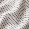 Tissu pour chemisier Coton mélangé larges rayures – écru/noir,  thumbnail number 2