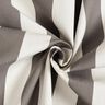 Tissu d’extérieur Canvas Blockstreifen – gris pierre/ivoire,  thumbnail number 3
