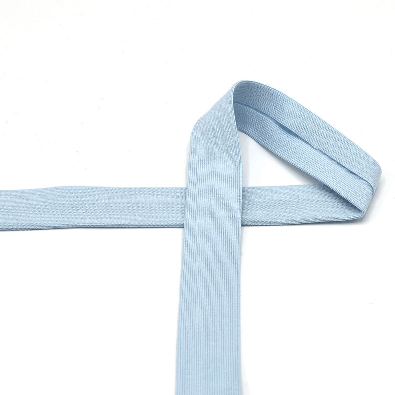 Biais Jersey coton [20 mm] – bleu clair,  image number 2