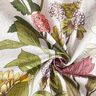 Tissu de décoration panama imprimé floral – gris brume,  thumbnail number 4
