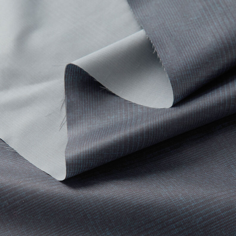 Tissu pour veste de pluie Carreaux – bleu nuit, image number 4
