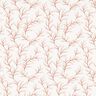 Popeline coton Branches de feuilles – blanc/or rose,  thumbnail number 1
