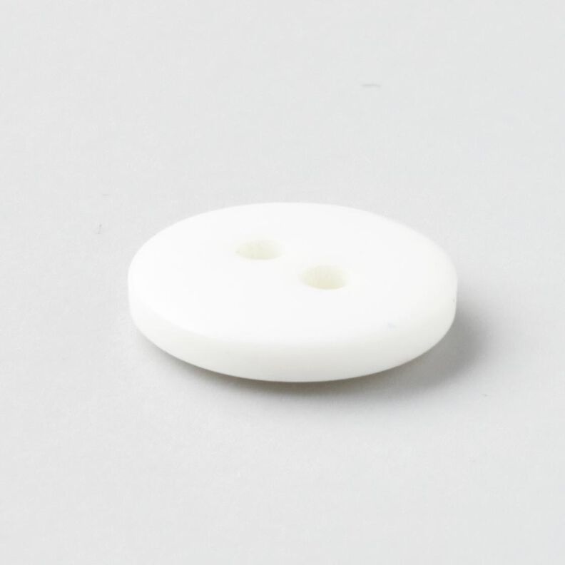 Bouton à 2 trous rond [Ø 11 mm] – blanc,  image number 3
