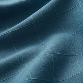 Tissu de décoration grille à carreaux recyclé – pétrole légère, 