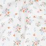 GOTS Tissu double gaze de coton Jolies petites fleurs  | Poppy Fabrics – ivoire/orange,  thumbnail number 2