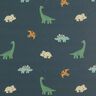 Tissu pour veste de pluie Joyeux dinosaures Impression numérique – granit,  thumbnail number 1