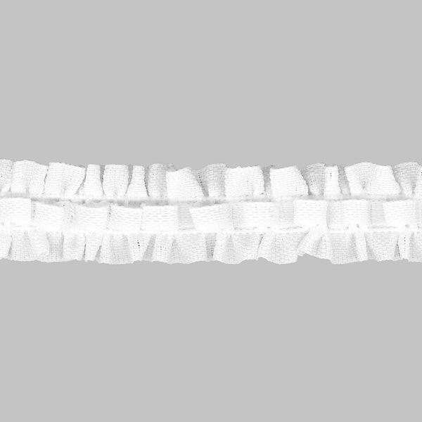 Ruban fronceur, 22 mm – blanc | Gerster,  image number 1