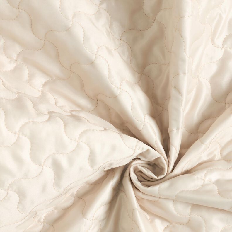 Tissu matelassé avec losanges abstraits – noix de cajou,  image number 4