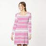 Jersey viscose aspect crash – blanc/rose vif,  thumbnail number 6