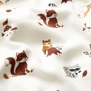 Polaire alpin Animaux de la forêt – écru, 