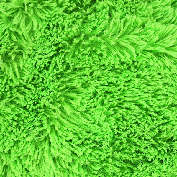 Peluche poilue SHAGGY [1 M x 0,75 M | Poil : 20 mm]  - vert néon | Kullaloo,  image number 2