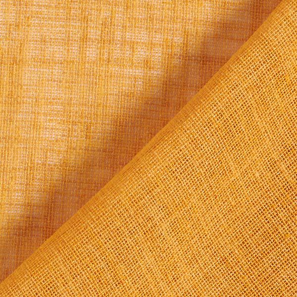 Tissu pour rideaux Voile Ibiza 295 cm – jaune curry,  image number 3