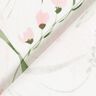 Tissu de décoration Semi-panama Freesias – ivoire/rose clair,  thumbnail number 4