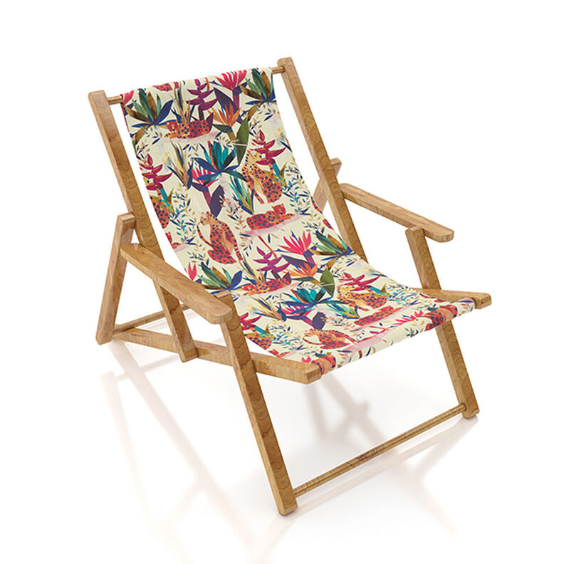 Tissu d’extérieur Canvas Léopard – beige,  image number 9