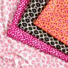 Tissu pour maillot de bain Imprimé léopard abstrait – noir/noix de cajou,  thumbnail number 5