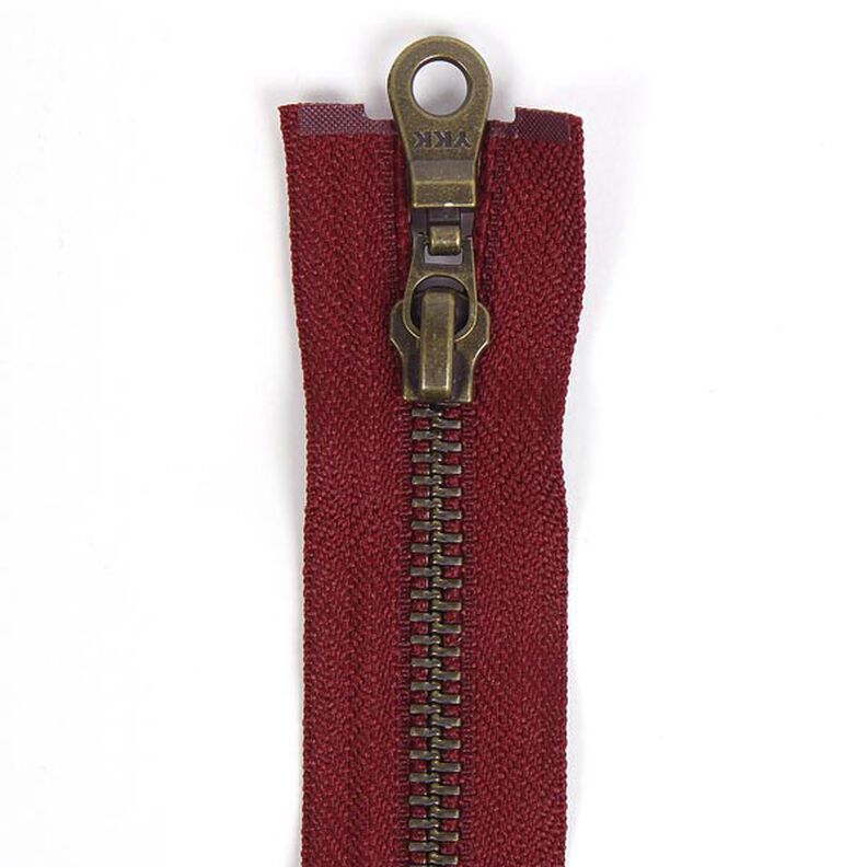 Fermeture éclair divisible | Métal antique (527) | YKK,  image number 1