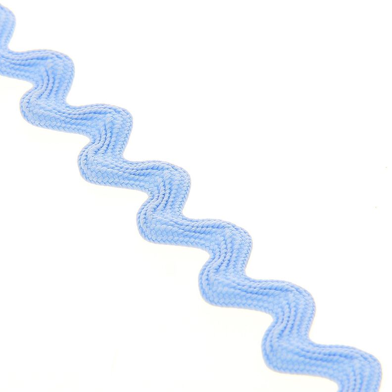 Lisse dentelée [12 mm] – bleu bébé,  image number 1