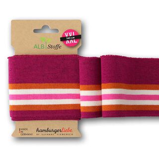 GOTS Bord-côtes CUFF ME POLO [140 cm | 7,5 cm]  | Albstoffe | Hamburger Liebe, 