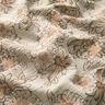 Tissu double gaze de coton Sommerblumen – taupe clair/marron moyen,  thumbnail number 2