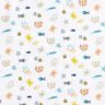Popeline coton Monde sous-marin – blanc,  thumbnail number 1