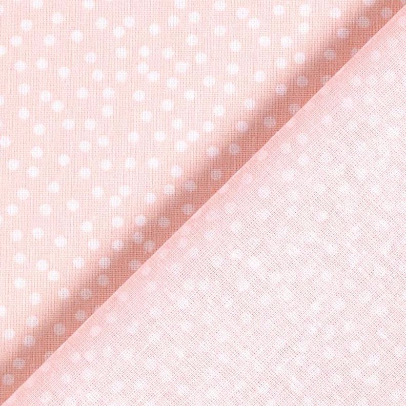 Tissu en coton Cretonne points irréguliers – rosé,  image number 5