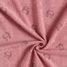 Jersey éponge Crabes – vieux rose foncé,  thumbnail number 3