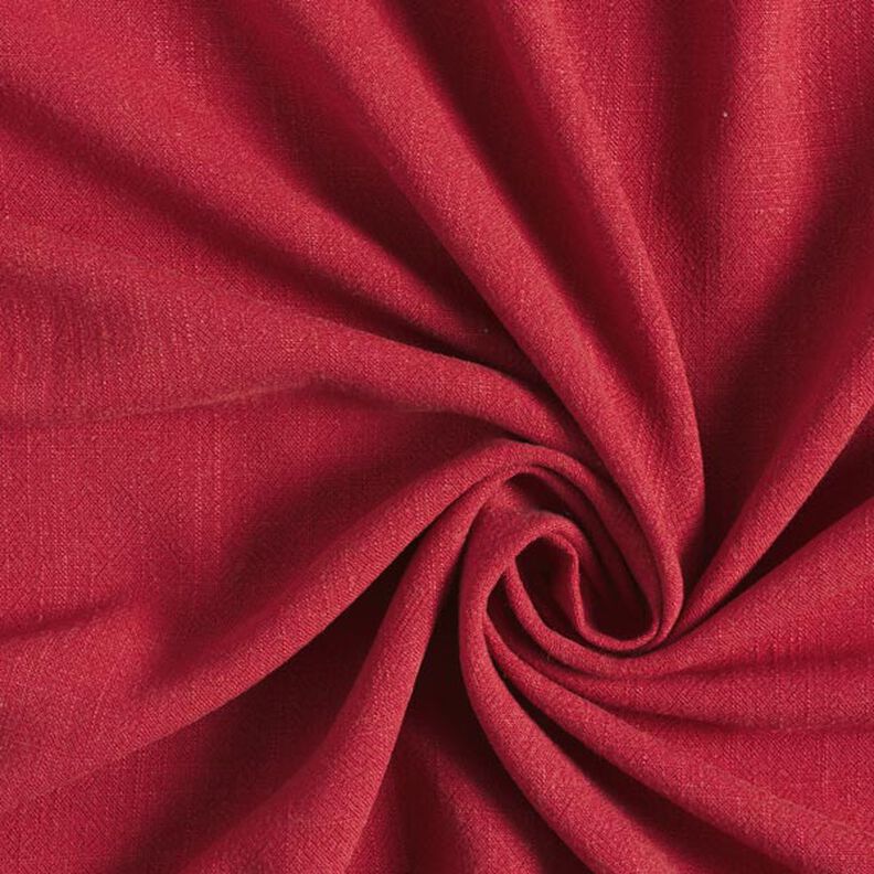 Viscose et lin doux – carmin, image number 1