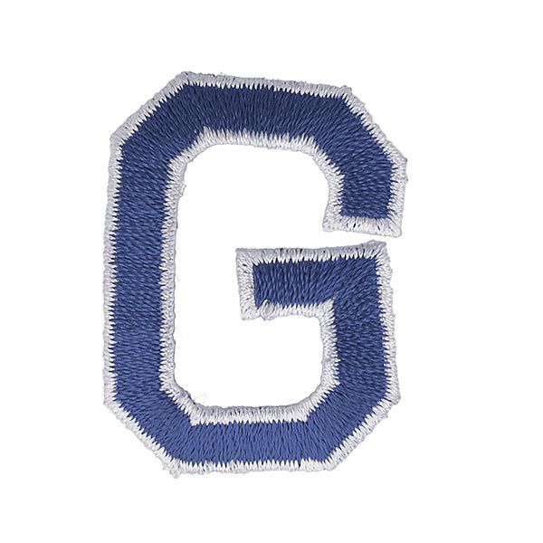 Application lettre G [ Hauteur : 4,6 cm ] – bleu marine,  image number 1