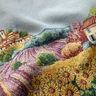 panneau décoratif Gobelin Paysage fleuri – carmin/beige clair,  thumbnail number 2