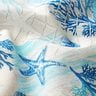 Tissu de décoration Canvas Collage marin – bleu/turquoise,  thumbnail number 2