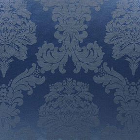 Tissu de décoration Jacquard Damasco 280 cm – bleu roi, 