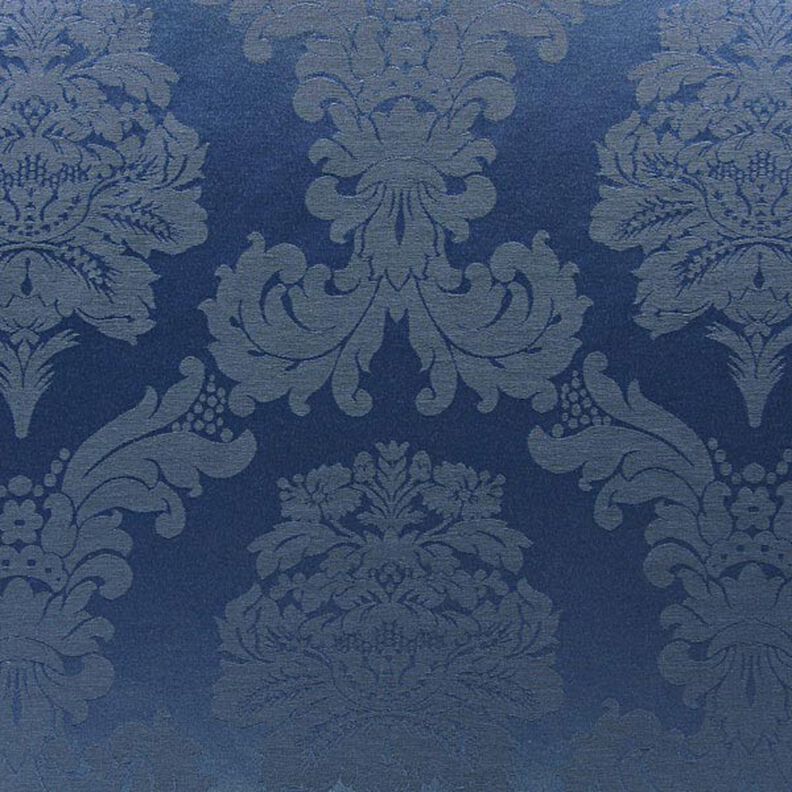 Tissu de décoration Jacquard Damasco 280 cm – bleu roi,  image number 1