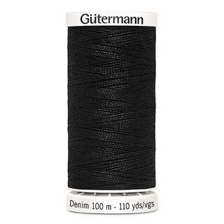 Fil jeans [1000] | 100 m | Gütermann – noir, 