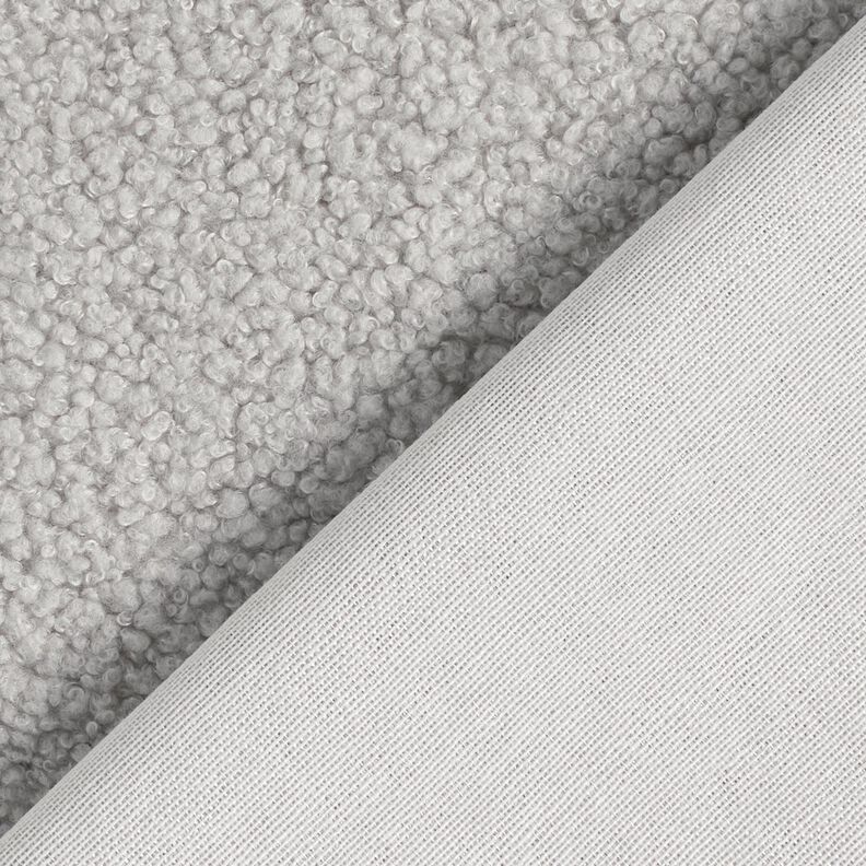Tissu de revêtement Aspect peau de mouton – argent, image number 3
