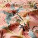 Tissu de décoration Semi-panama perroquets recyclé – corail,  thumbnail number 2
